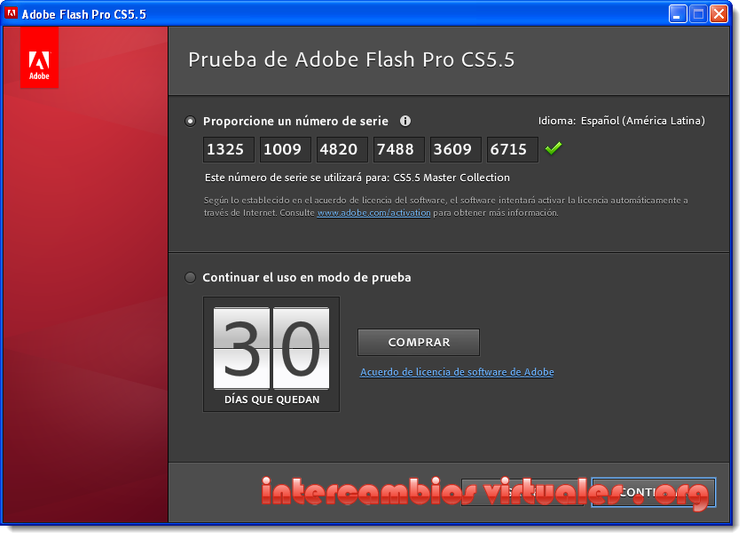 flash cs5.5